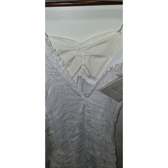 ✨ Sparkly White Mesh Dress – G.YY Studio ✨ - Picture 3 of 6